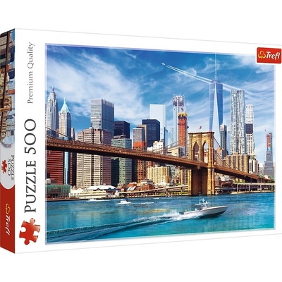 Trefl Výhled na New York 48 x 34 cm v krabici 40 x 26,5 x 4,5 cm 500 dílků