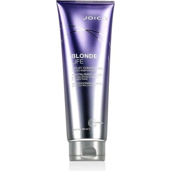 Joico Blonde Life Violet Conditioner 250 ml балсам за неутрализиране на жълти оттенъци при изрусена коса унисекс