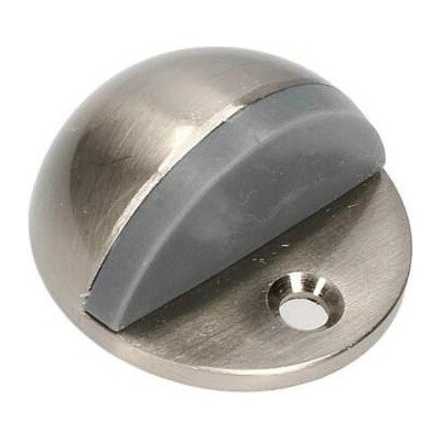 Walteco Dverová zarážka, O 45 x 25 mm, poniklovaná