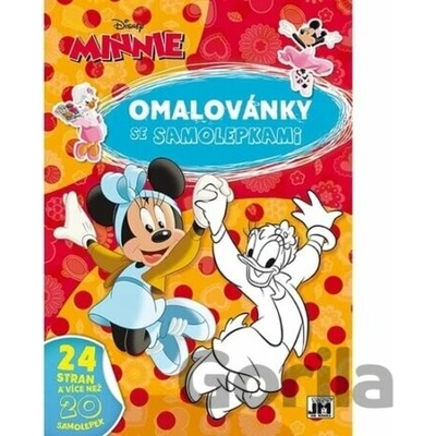 Omalovánky se samolepkami Minnie Jiří Models