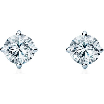 SAVICKI Обеци The Light: бяло злато, диаманти