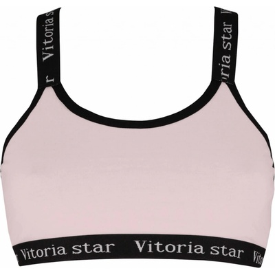 Vitoria star měkká podprsenka 51403 růžová