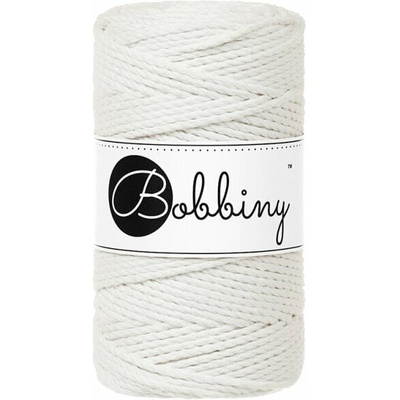 Bobbiny 3PLY Macramé Rope 3 mm 100 m Off White юта (TS-E059)