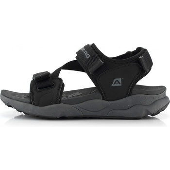 Men's summer sandals ALPINE PRO JARC black čierna