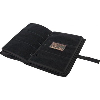 ROTHCO Pořadač na nášivky VELCRO ČERNÝ