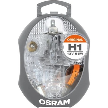 OSRAM Асортимент, крушки osram h1 + / p21w, py21w, p21/5w, r5w, w5w; бушон: 15 a; 30 a; 20 a, 5 броя