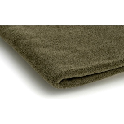 Polar fleece látka 200 g/m², šířka 150 cm, tmavě olivová, metráž