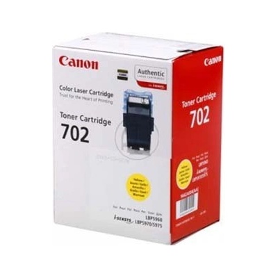Canon CRG-702 9642A004 жълт (yellow) оригинален тонер (9642A004)