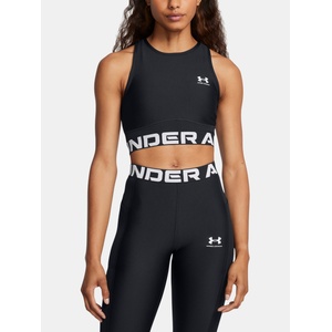 Under Armour HeatGear Rib Tank за жени Under Armour Under Armour | Cheren | ЖЕНИ | L