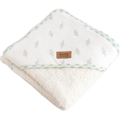 Bonjourbebe Бебешка хавлия Bonjourbebe - 100 x 100 cm, Spring Cottage (18SC50045)