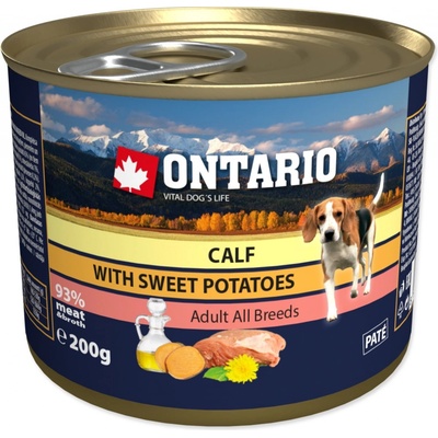 Ontario Calf Sweetpotato Dandelion and linseed oil 200 g