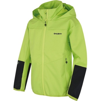 Husky Детско софтшел яке Sonny K ярко зелено (hsk-AHU-0017-003)