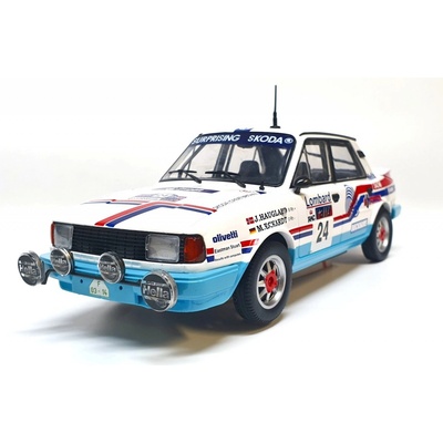 FOX18 Škoda 130 LR RAC Lombard rally 1986 24 Haugland Eckardt 1:18 – Zboží Mobilmania