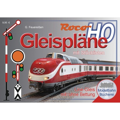 Roco H0 Plány kolejišt pro ROCO Line (s podložím i bez)/ 81394