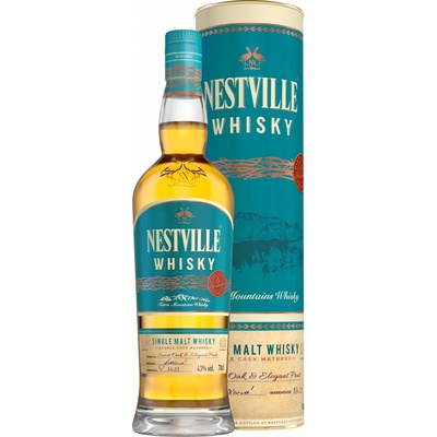 Nestville Single Malt 43% 0,7 l (tuba)