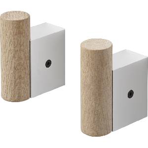 Muuto Куки за стена Attach алуминий 2 бр (12351)