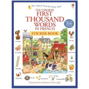 First Thousand Words in French Sticker Book | Heather Amery (2014)