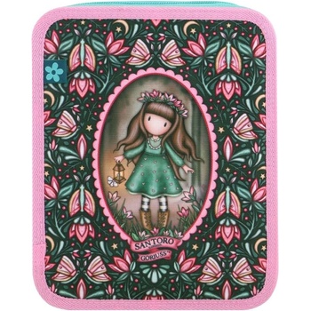 Santoro Двоен несесер със съдържание Santoro Gorjuss In The Forest - Woodland Wildflower (688GJ32)