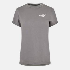 PUMA Тениска Puma Women's ESS Small Logo Regular Fit T-Shirt - Grey
