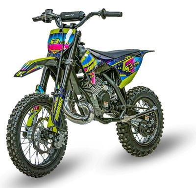 Zuumav Pitbike Markstore - S3-T50 50 ccm 12/10 - zelená