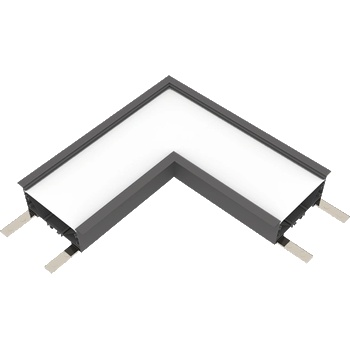 ELMARK L-КОНЕКТОР ЗА led ПРОФИЛ elmark ВМ 3000k ЧЕРЕН (99pfml30/bl)