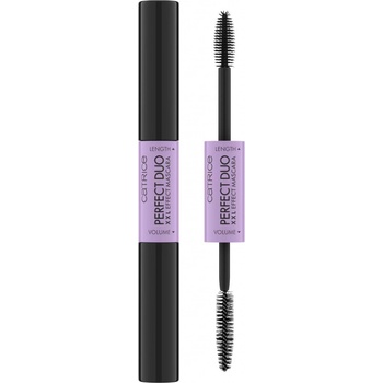 Catrice Perfect Duo XXL Effect objemová a predlžujúca riasenka 2 v 1 Black 8 ml