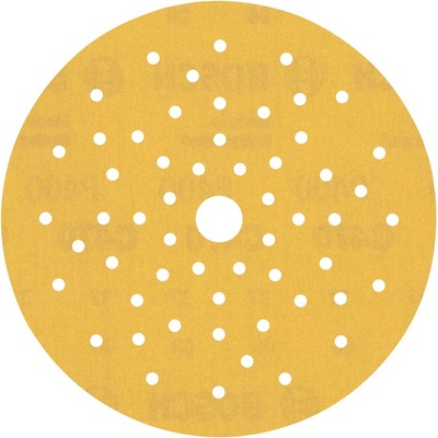 BOSCH Brúsny papier EXPERT C470 s viacerými otvormi, 150 mm, zrnitosť 400, 50ks 2608901145