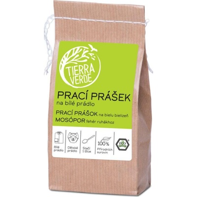 Tierra Verde prací prášek na bílé prádlo 250 g