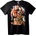 NOONEBRAND Тениска The Rock - 3XL, Black