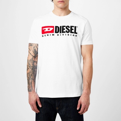 Diesel Тениска Diesel Denim Division T Shirt - White 100