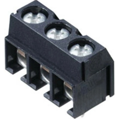 Weidmüller 1760510000 skrutkovacia svorka 2.5 mm² Pólov 2 čierna 500 ks