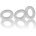 OXBALLS WILLY RINGS 3-pack Cockrings Clear