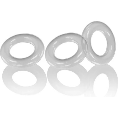OXBALLS WILLY RINGS 3-pack Cockrings Clear