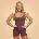 GymBeam BeastPink Дамски гащеризон Breeze Mulberry S