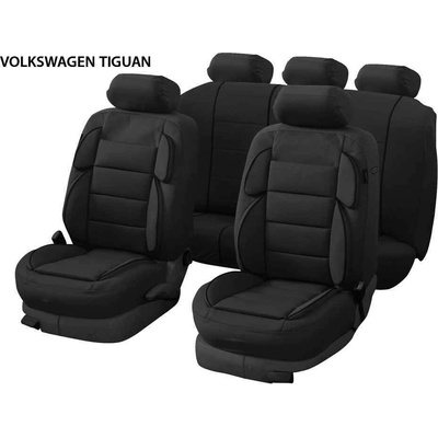 Autopoťah Cappa Perfetto YL Volkswagen Tiguan čierna