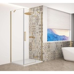 SAPHO Trinity - Душ кабина 110x100 см, дясна, прозрачно стъкло/златисто GT5610-11CR-G (GT5610-11CR-G)