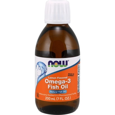 NOW NOW Omega-3 Fish Oil Liquid, 200 ml