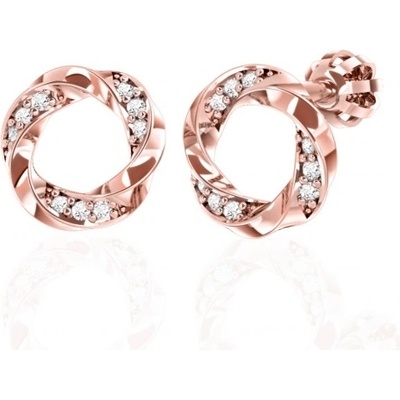 Couple peckové Garland růžové zlato se zirkony 6680368-4-0-1