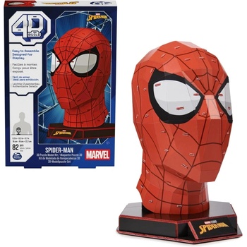 Spin Master 20146662 3D Пъзел 82 ч. Маската на Spider-Man (6069842/6070578/6070872)