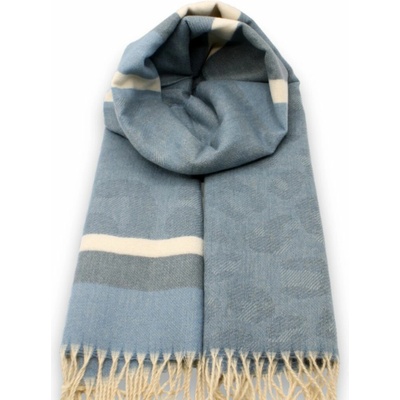 Krumlovanka vzorovaná Cashmere Sensation P-72658-J modrá