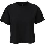 Next Level Apparel n 7610 / Дамски къс топ от плътен памук - черен xxxl (08761000213)