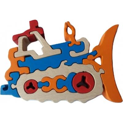 Magic Puzzle Box Дървен пъзел от букова дървесина (_f6cea913a)