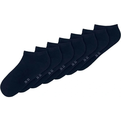 Чорапи Name it Nancle Solid socks 7 pairs - Blue (Dark Sapphire)