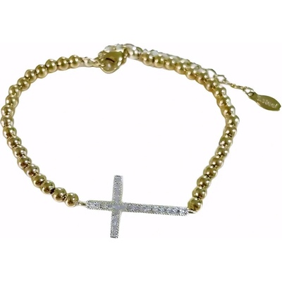 Gaira Náramek s křížem 3324 zlatá