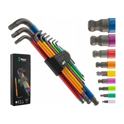 Wera sada imbus klíčů Hex-Plus 9ks 05073593001
