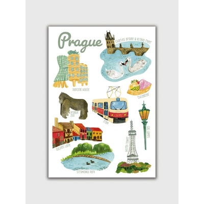 ePiPí Pohlednice - Prague – Zboží Dáma