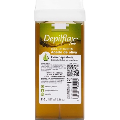 Depilflax Depilační vosk rollon olivový 110 g