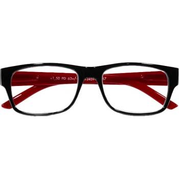 Hama Пластмасови очила за четене hama +2, 0 черно-червени 00096208 (00096208)