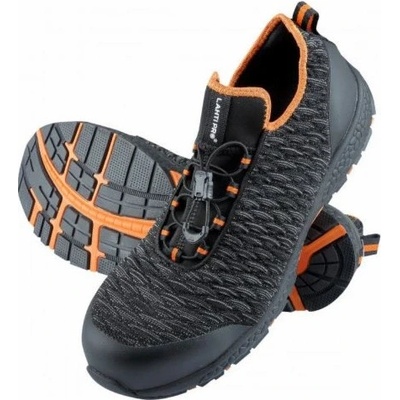 Lahti Pro 3D KNIT S1 SRC BOTY ČERNO-ŠEDÁ-POM