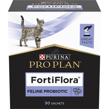 Purina Pro Plan Fortiflora пробиотик за котки 30 x 1 г саше